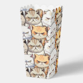 Moody Catsおもしろい Kitten doodleパタカラフルーン フェイバーボックス (正面)