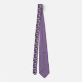 Moody Color Halloween Pattern - Neck Tie ネクタイ (裏面)