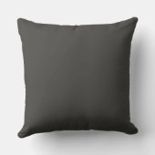 Moody Daisy Drift Throw Pillow クッション (裏面)