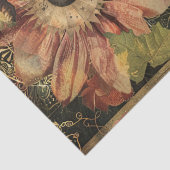 Moody Dark Rustic Fantasy Garden Girl Decoupage  薄葉紙 (詳細)