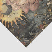 Moody Dark Rustic Fantasy Garden Girl Decoupage  薄葉紙 (詳細)