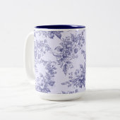 Moody Elegance And Vintage Charm ツートーンマグカップ (正面左)