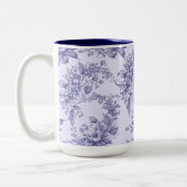 Moody Elegance And Vintage Charm ツートーンマグカップ (左)