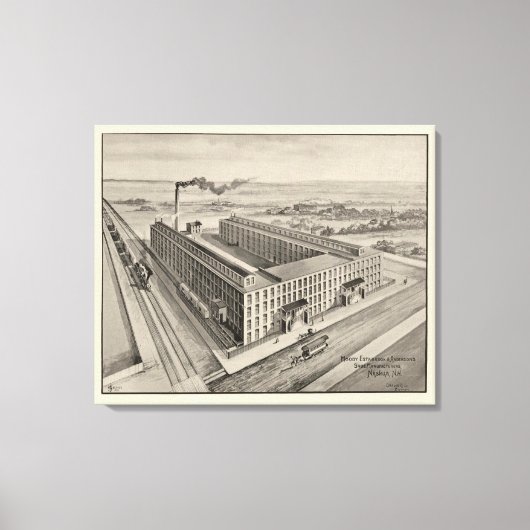 Moody EstabrookおよびAndersonsシューメーカー キャンバスプリント (正面)