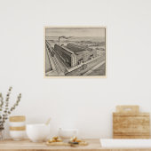 Moody Estabrook & Andersons Shoe Manufacturers ポスター (キッチン)