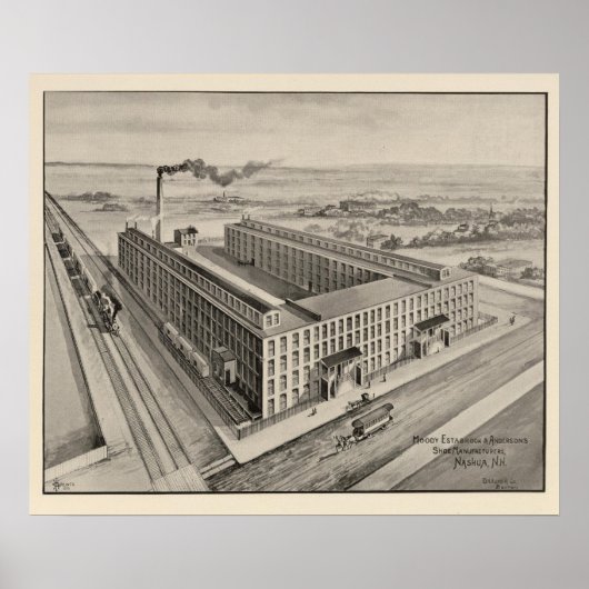 Moody Estabrook & Andersons Shoe Manufacturers ポスター (正面)