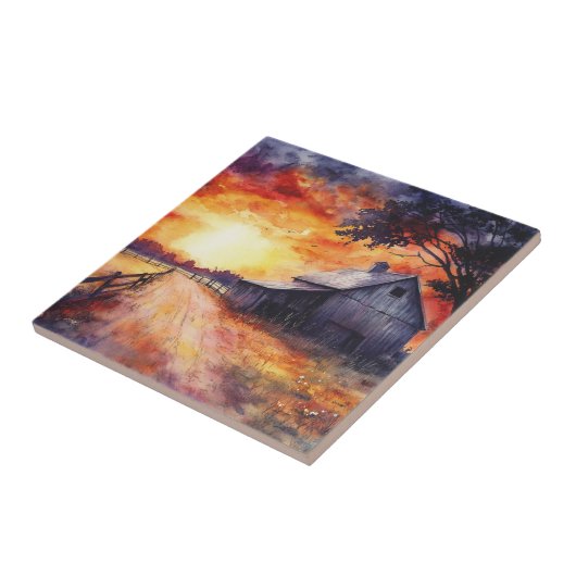 Moody Farm Sunset タイル (側面)