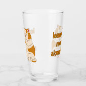 Moody fat cat leave me alone  タンブラーグラス (左)