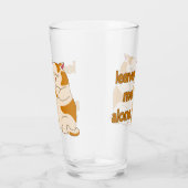 Moody fat cat leave me alone  タンブラーグラス (右)