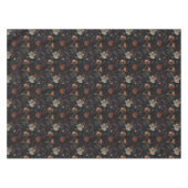 Moody Floral Noir Pattern テーブルクロス (正面(横))