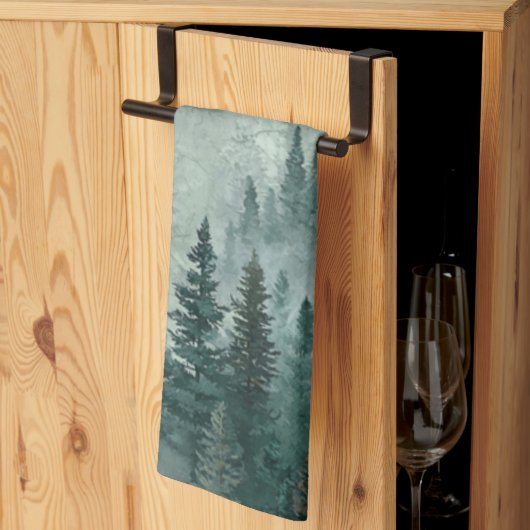 Moody Forest  キッチンタオル (三つ折り)