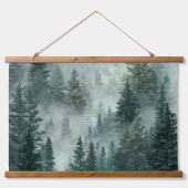 Moody Forest  吊り下げ型タペストリー (正面)