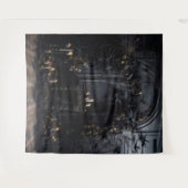 Moody Gothic Dark Alter Table & Candle XLarge タペストリー (正面(横))