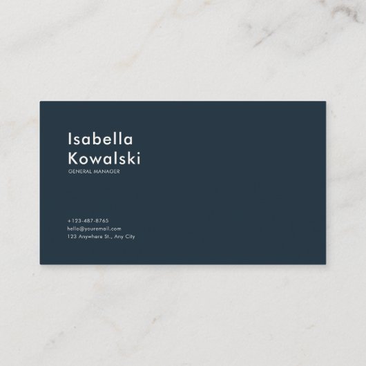 Moody Gothic Floral Dark Velvet Peony Gold Frame 名刺 (裏面)