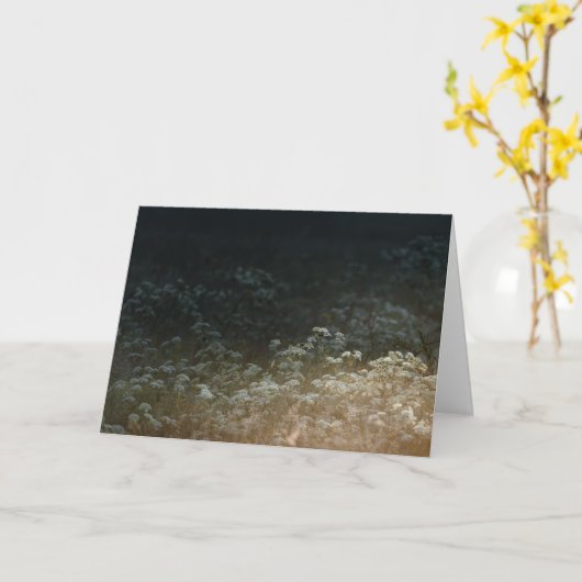 Moody meadow カード (黄色い花)