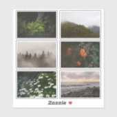 Moody Nature aesthetic, Photography Sticker Sheet シール (シート)