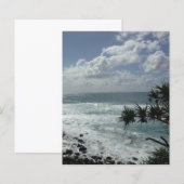 Moody Ocean Photograph Scrapbook Paper (正面/裏面)