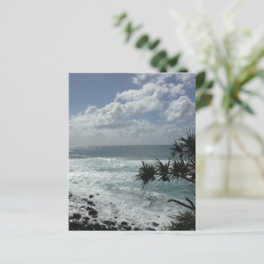 Moody Ocean Photograph Scrapbook Paper  (スタンド正面)