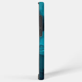 Moody Ocean Waves Under Stormy Sky – Abstract Seas Samsung Galaxyケース (右側面)