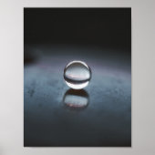 Moody Orb Macro Photography ポスター (正面)