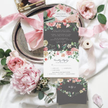 Moody Rose | ロマンティックな春の花 ウェディング