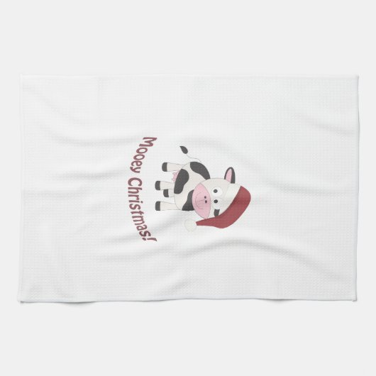 Mooeyのクリスマス! キッチンタオル (横)
