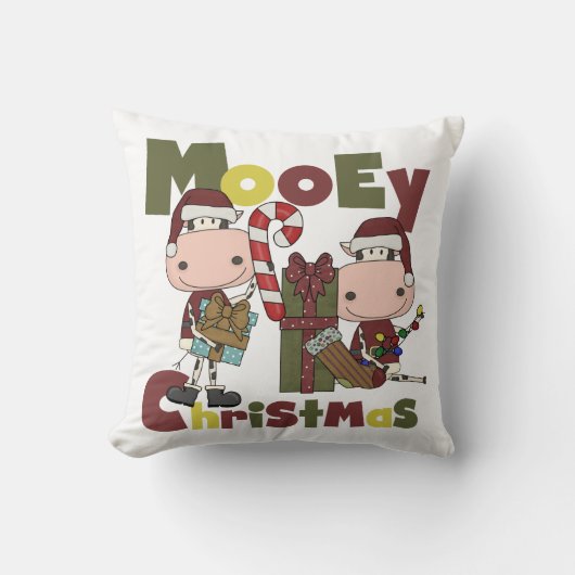 Mooeyのクリスマス クッション (正面)