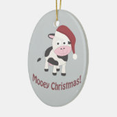 Mooeyのクリスマス! セラミックオーナメント (左)