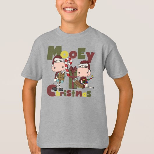 Mooeyのクリスマス Tシャツ (正面)
