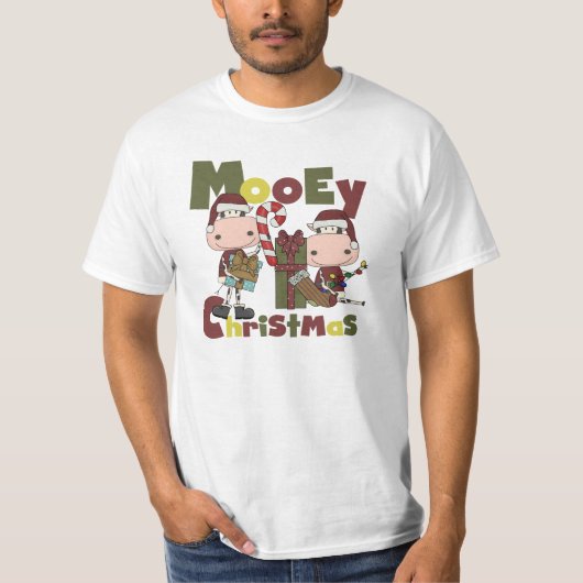 Mooeyのクリスマス Tシャツ (正面)