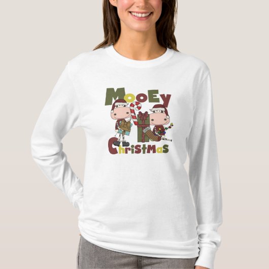 Mooeyのクリスマス Tシャツ (正面)