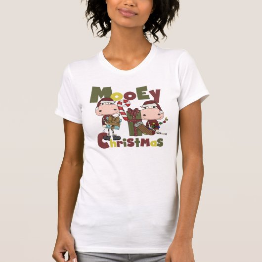 Mooeyのクリスマス Tシャツ (正面)