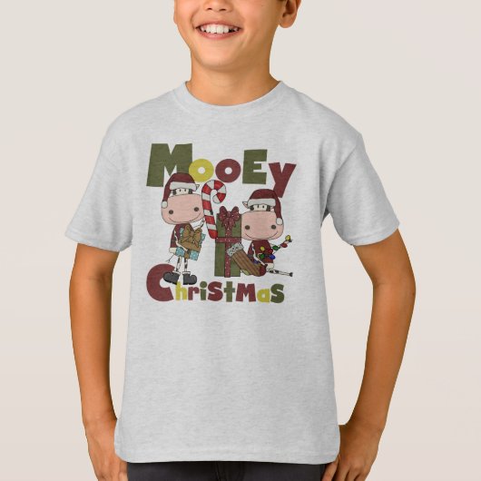 Mooeyのクリスマス Tシャツ (正面)