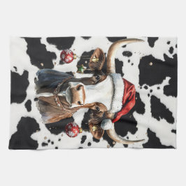 Mooey Christmas  キッチンタオル