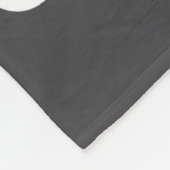 Mooey Christmas Cute Cow With Santa Hat And Holida フリースブランケット (角)