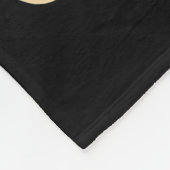 Mooey Christmas Highland Cow Funny Santa Hat Desig フリースブランケット (角)