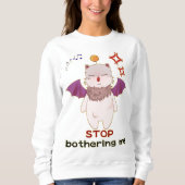 moogle from final fantasy スウェットシャツ (正面)