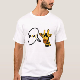 Mooingのキリン! Tシャツ