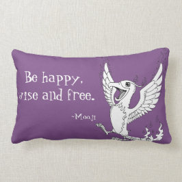 Moojiの引用文の枕 ランバークッション