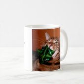 Mookiのlolcatのクリスマスのマグ コーヒーマグカップ (正面右)