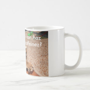 Mookiのlolcatのマグ、私はhazのcaffeinezできますか。 コーヒーマグカップ