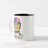 Mookie Bettsの野球 ツートーンマグカップ (正面左)