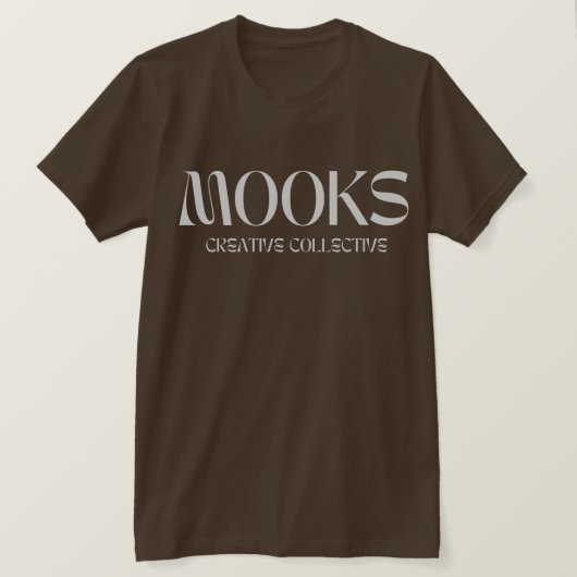 MOOKSクリエイティブ集団 Tシャツ (デザイン正面)