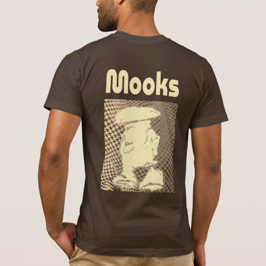 Mooks Newsboys Cap Tシャツ (裏面)