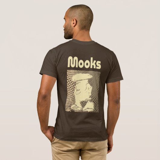 Mooks Newsboys Cap Tシャツ (裏面フル)