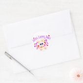 Mooky：イエスはあなたを愛している！ ラウンドシール (封筒)