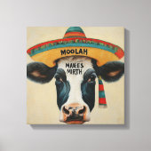 moolah make mirth Hispanic AStrested Canvas Print キャンバスプリント (正面)