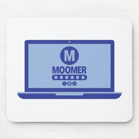 Moomer Log In Mousepad マウスパッド (正面)