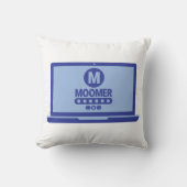 Moomer Log In Pillow クッション (正面)