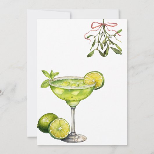 MooMoos, Margaritas & Mistletoe Christmas Party 招待状 (裏面)